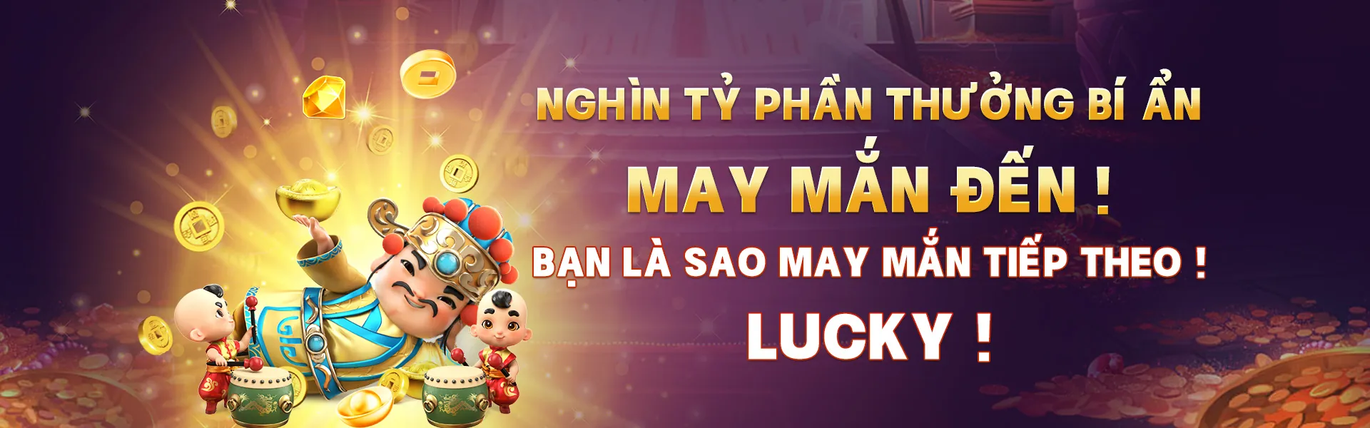 Hình ảnh chính Nổ Hũ ke9 với các đồng tiền vàng và biểu tượng may mắn
